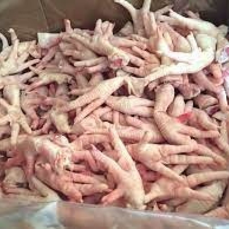 Frozen chicken feet